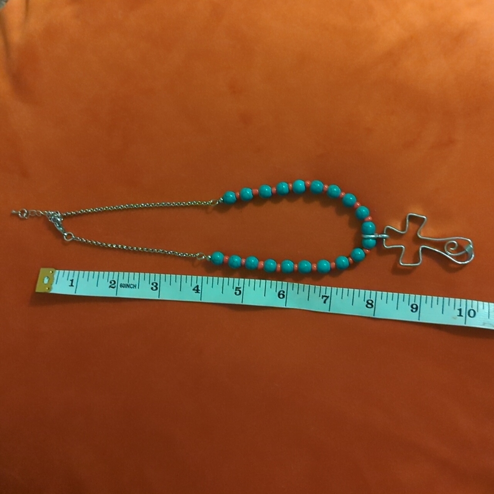 NEW** Handmade cross necklace